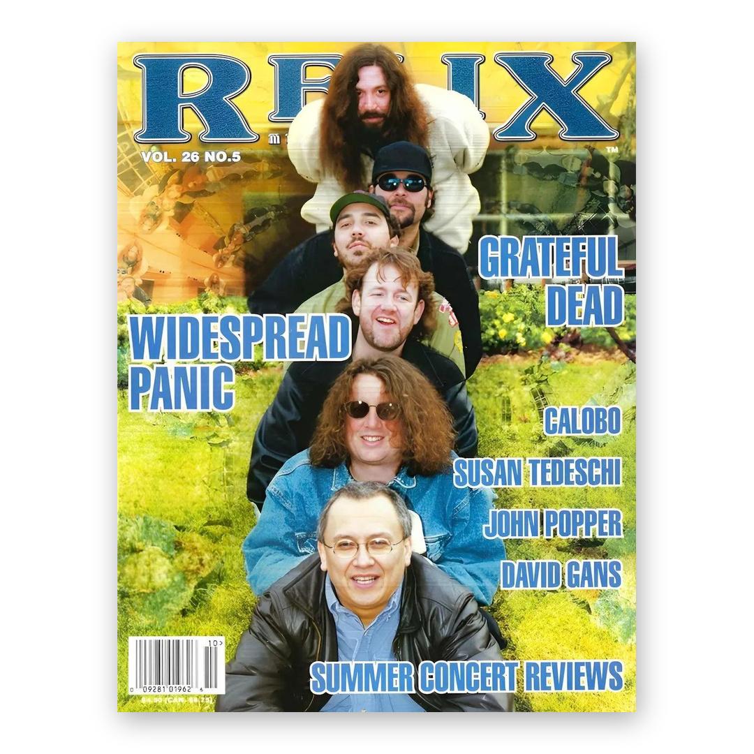 Widespread Panic - October 1999 Relix Issue Magazine