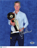 Steve Kerr Signed 8x10 Photo PSA Autographed Golden State Warriors
