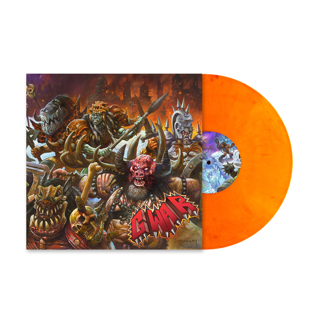GWAR The New Dark Ages Limited Edition LP + Blothar Bobblehead Bundle Vinyl Record