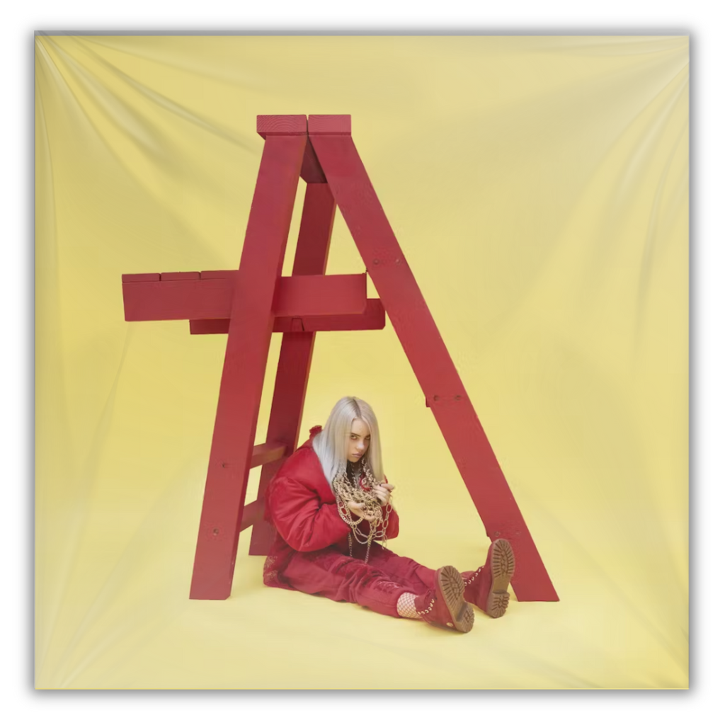 Billie Eilish - Happier Than Ever (X) (2LP) & Billie Eilish - Dont Smile At Me (Black LP Vinyl)