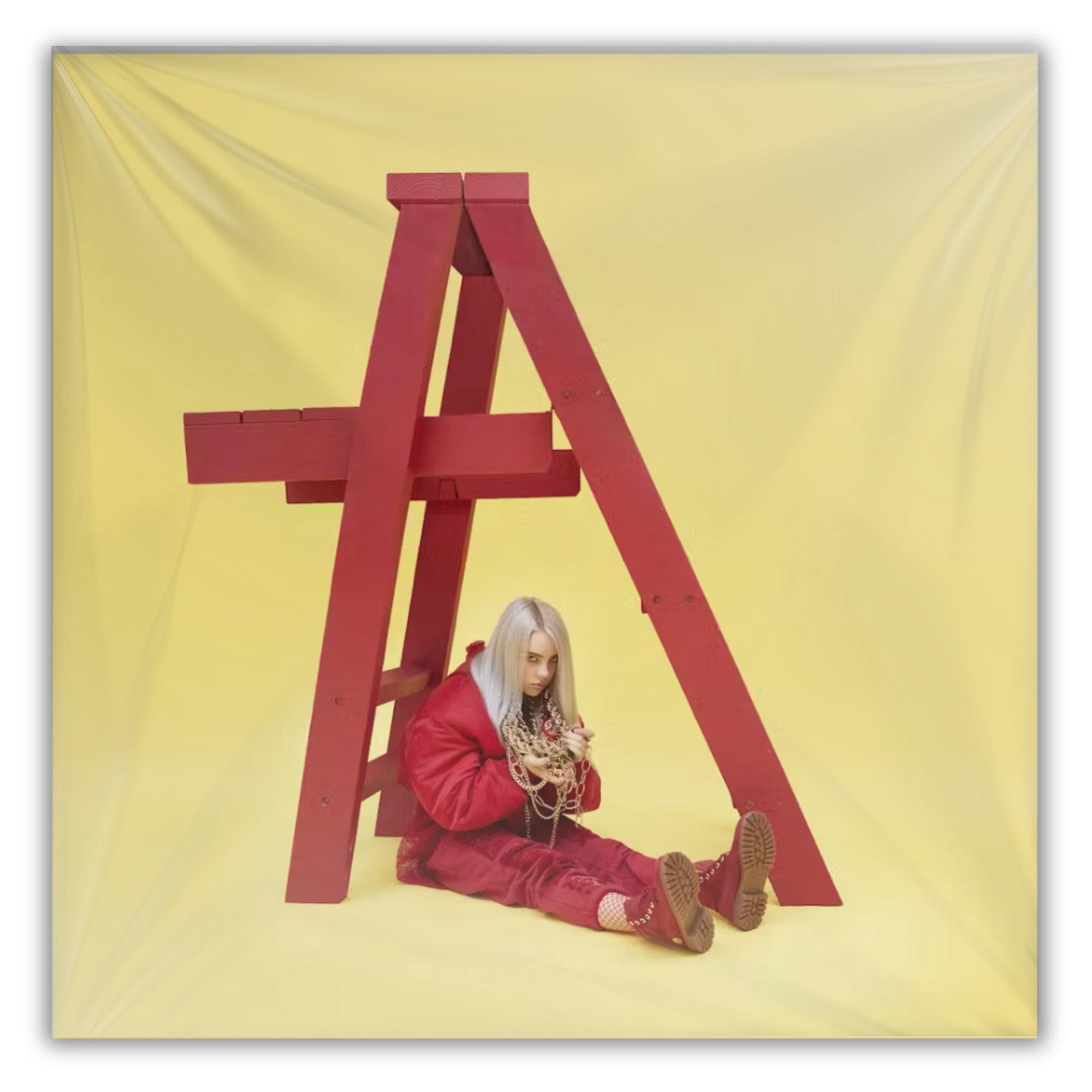 Billie Eilish - Happier Than Ever (X) (2LP) & Billie Eilish - Dont Smile At Me (Black LP Vinyl)