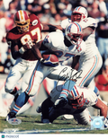 Eddie George Signed Houston Oilers Football 8x10 Photo PSA Autographed
