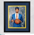 Rodney Hood Utah Jazz Signed Basketball 11x14 Custom Framed Photo PSA
