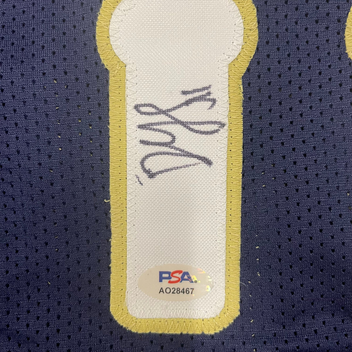 Dyson Daniels Signed Jersey PSA New Orleans Pelicans Autographed