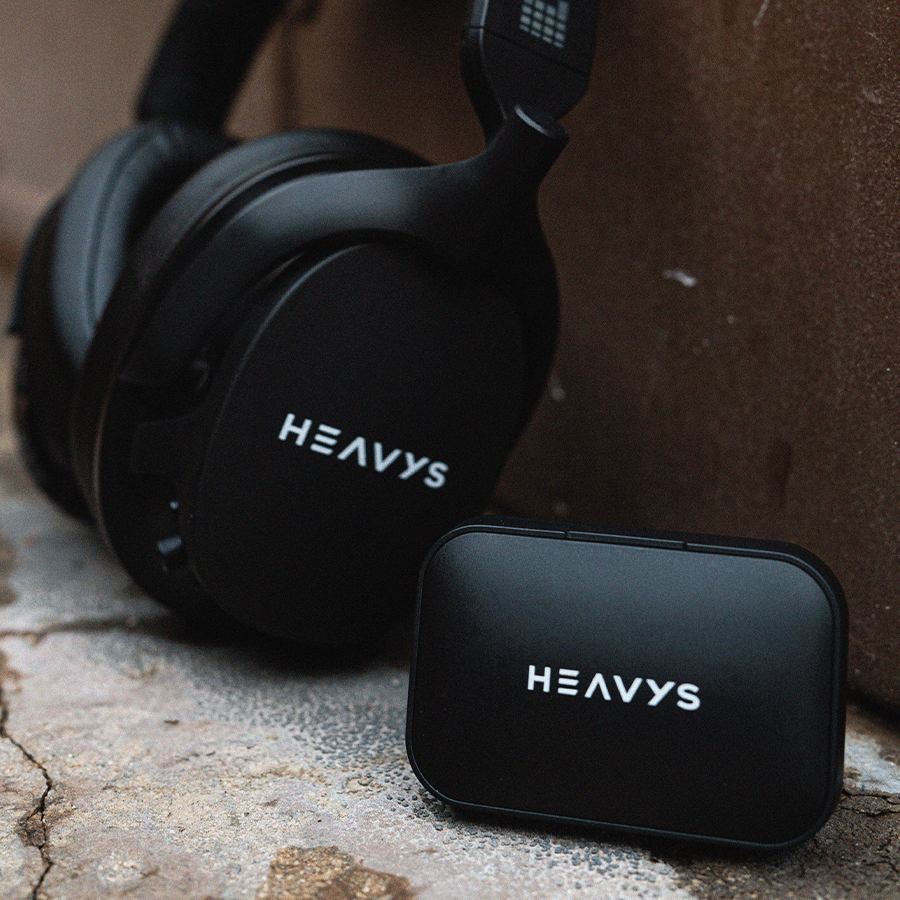 Heavys H1H Headphones + Earbuds Bundle