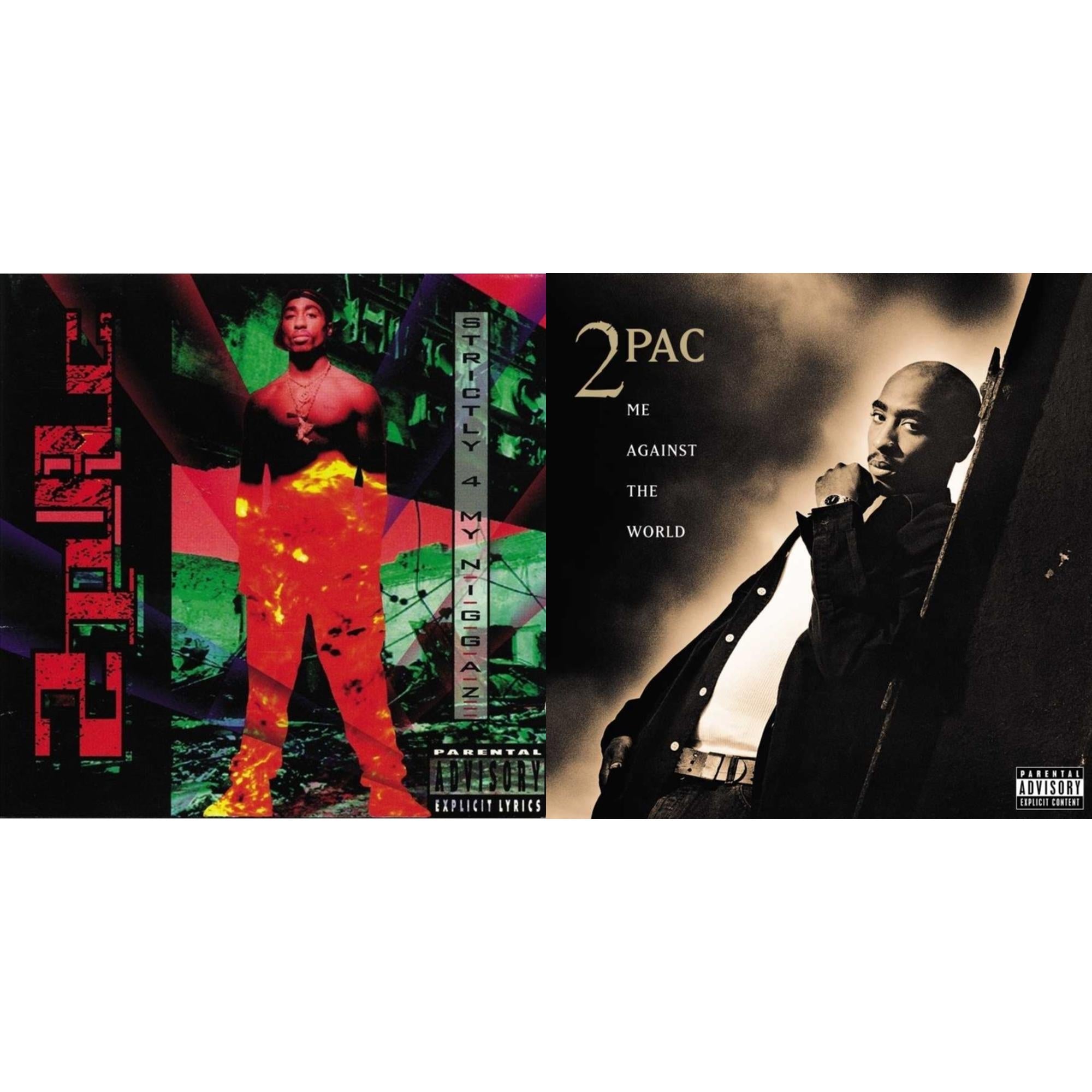 2Pac - Me Against The World (2LP) & Strictly 4 My N.I.G.G.A.Z. (2 LP)