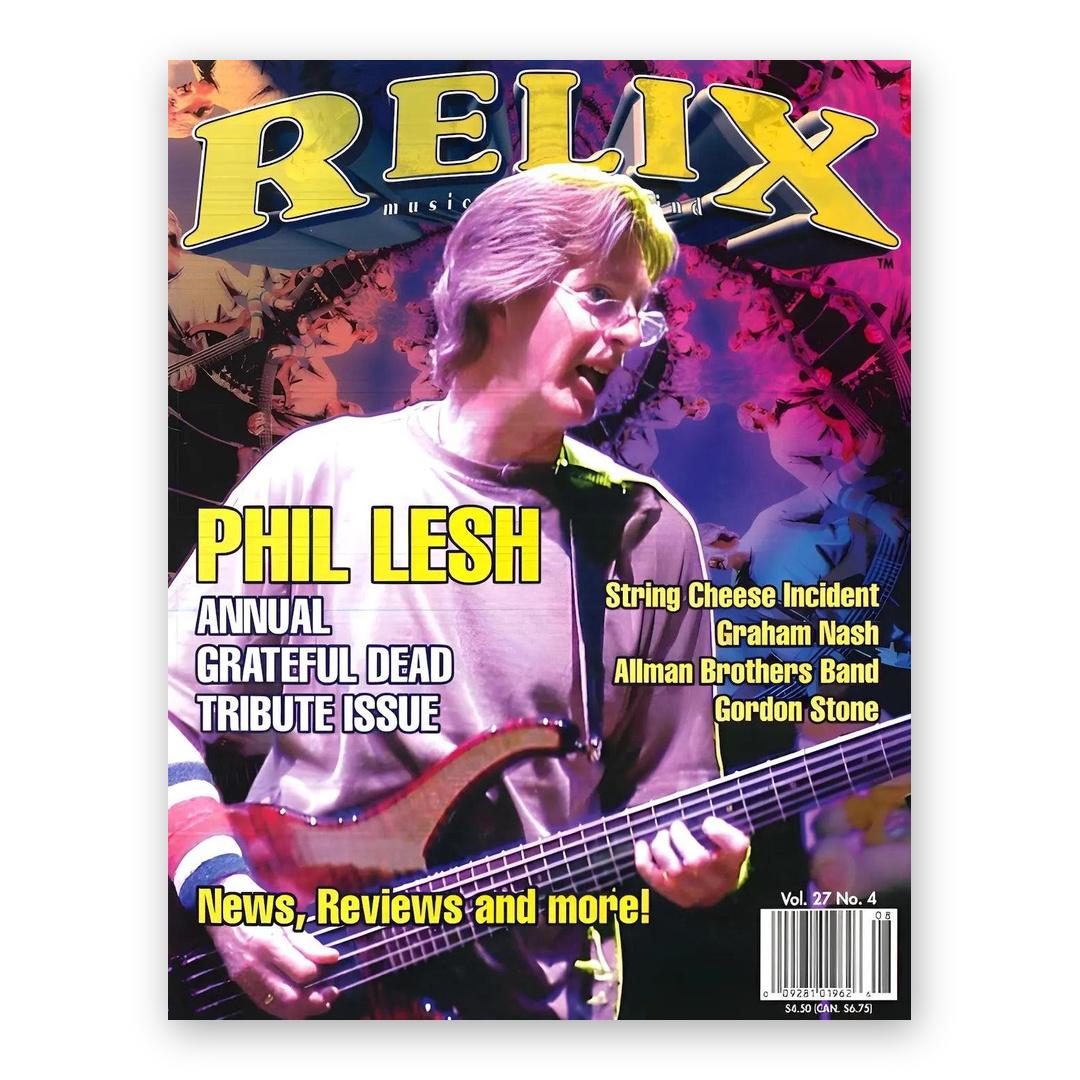 Phil Lesh - August 2000 Relix Issue Magazine