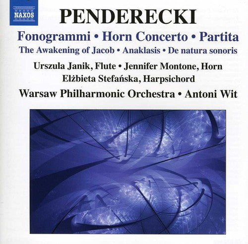 Penderecki / Warsaw Philharmonic Orch / Janik - Fonogrammi / Horn Concerto / Partita / Awakening - Music CD