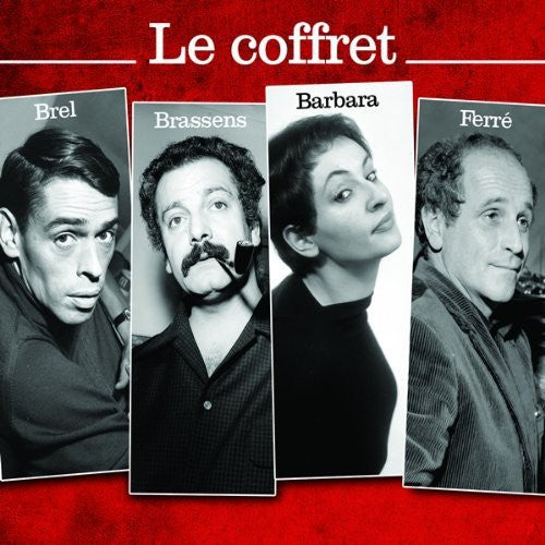Le Coffret Brel Brassens Barbara Ferre 2012 - Le Coffret Brel Brassens Barbara Ferre 2012 - Music CD