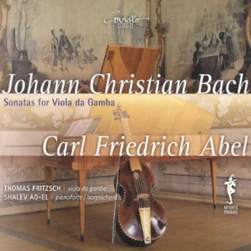 Bach,j.c. / Abel / Frizsche - Sonatas For Viola Da Gamba - Music CD