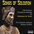 Songs of Solomon Music CD