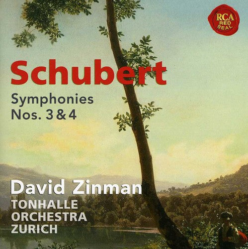 Schubert / Zinman / Tonhalle Orch Zurich - Schubert: Symphonies Nos 3 & 4 - Music CD