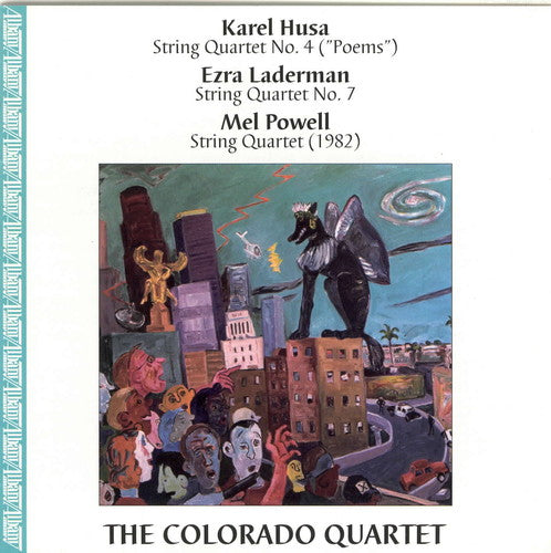 Colorado Quartet - Quartets By Husa, Laderman & Powell - Music CD
