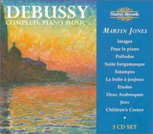 Debussy / Jones - Piano Music - Music CD