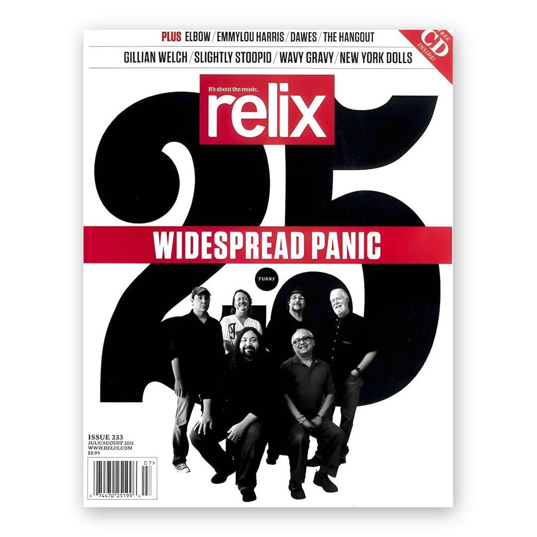Widespread Panic - July/August 2011 Relix Issue Magazine