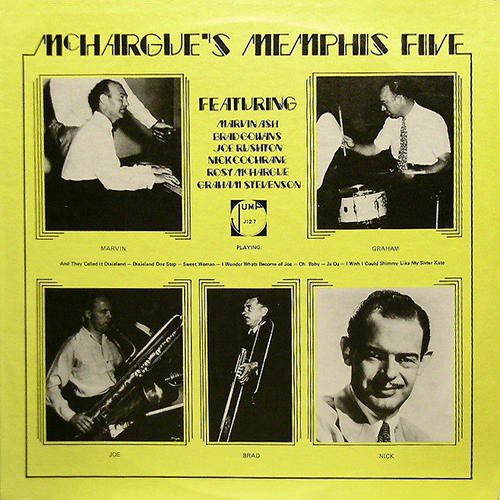 Mchargue,rosy - Mchargue's Memphis Five - Vinyl Record
