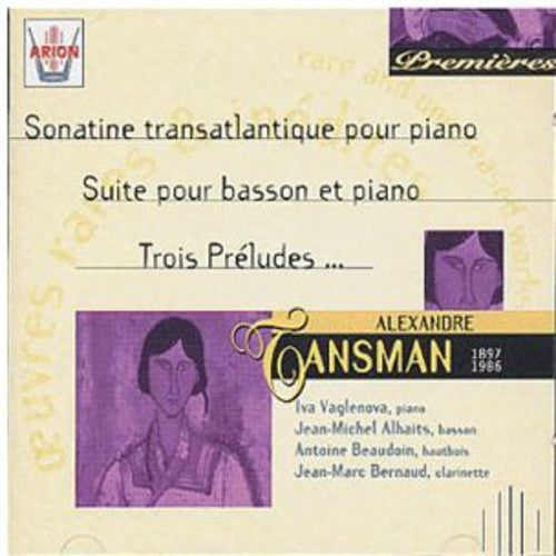 Tansman,alexandre - Sonatine Transatlantique Pour Piano - Music CD