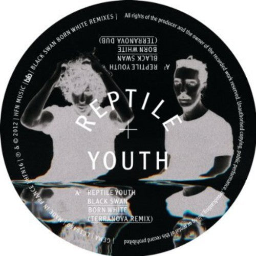 Reptile Youth - Black Swan Born White Remixes - Vinyl Record