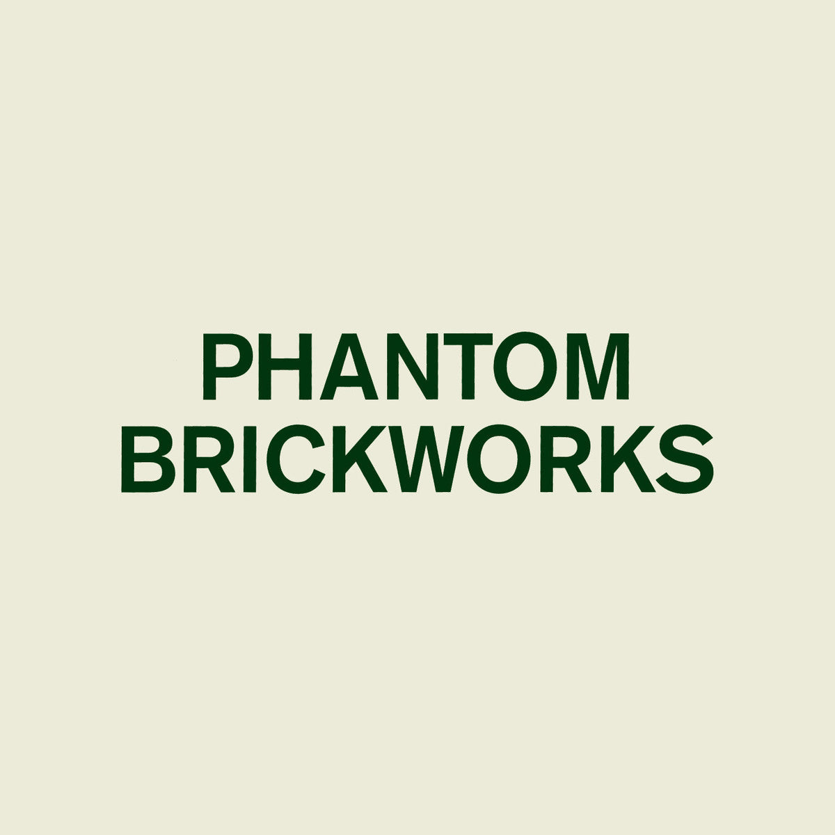 Phantom Brickworks (Iv & V) (Indie Exclusive) Vinyl Record