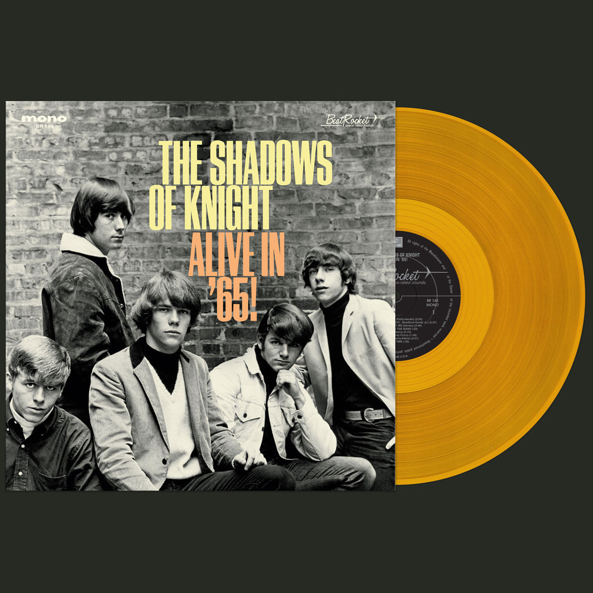 Shadows of Knight, The - Alive In '65! (Gold Vinyl) Vinyl Record