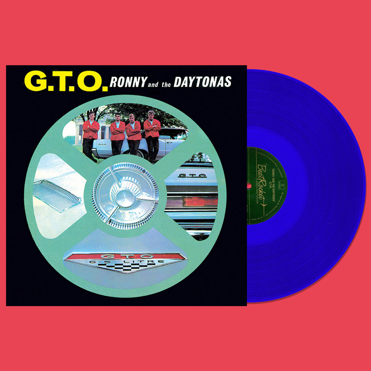 Ronny & the Daytonas - G.T.O. (Blue Vinyl) Vinyl Record