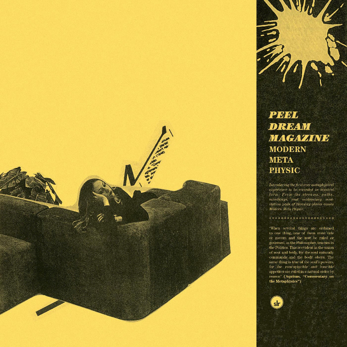 Peel Dream Magazine - Modern Meta Physic (Indie Exclusive, Yellow & Black Splatter Vinyl) Vinyl Record