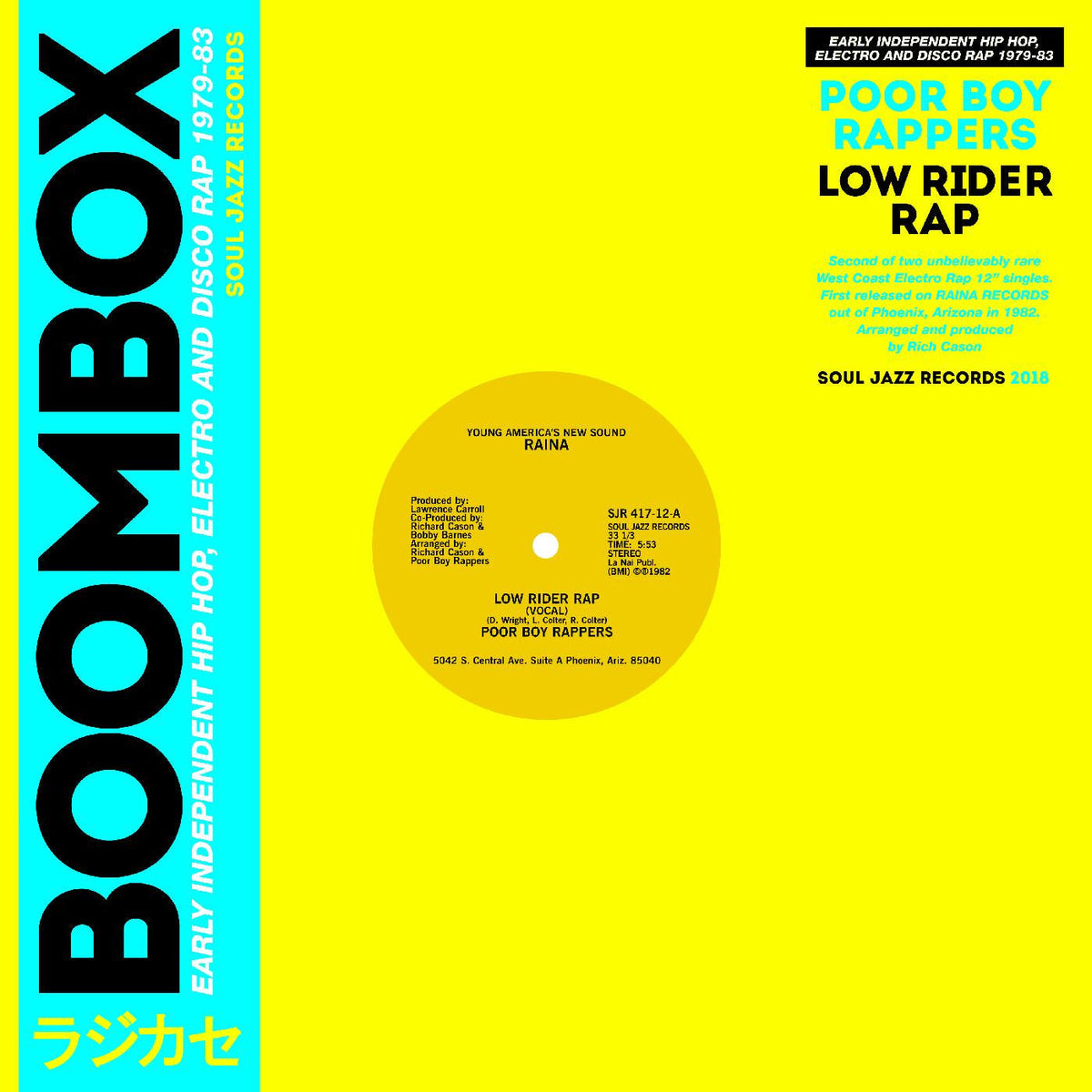 Low Rider Rap 12" Vinyl Record