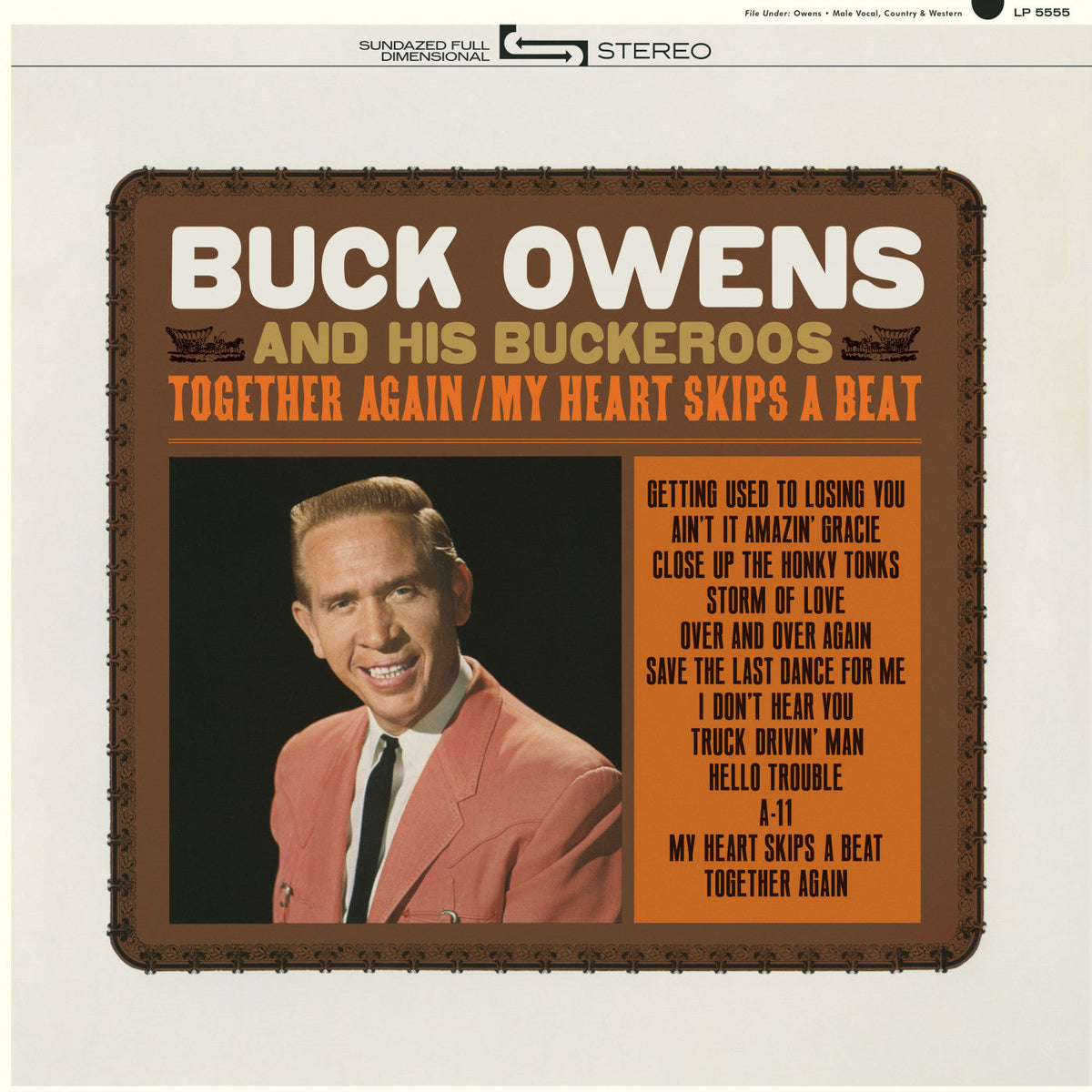 Owens, Buck and His Buckaroos - Together Again / My Heart Skips A Beat (Gold Vinyl) Vinyl Record