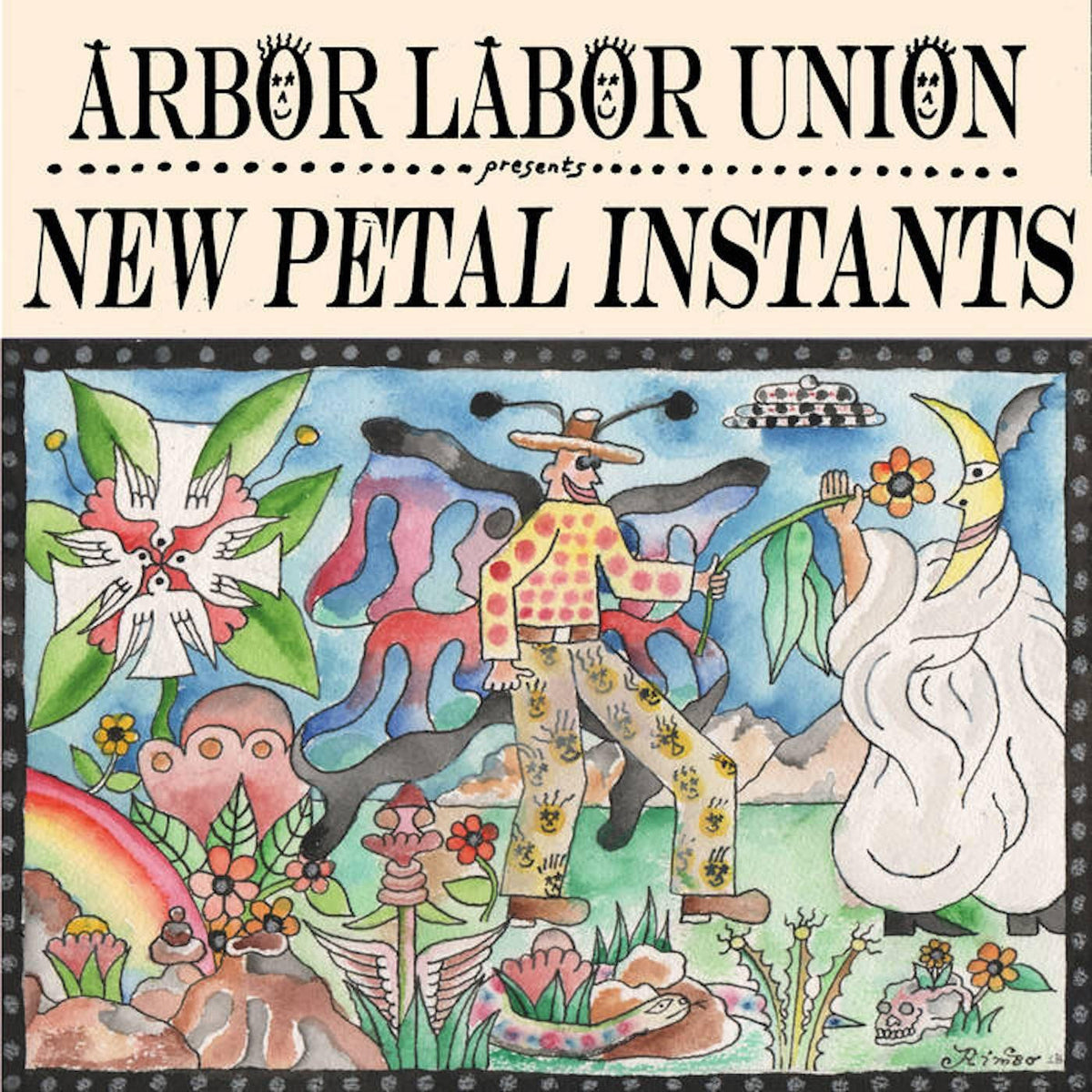 Arbor Labor Union - New Petal Instants (Indie Exclusive, Rainbow Swirl Vinyl) Vinyl Record