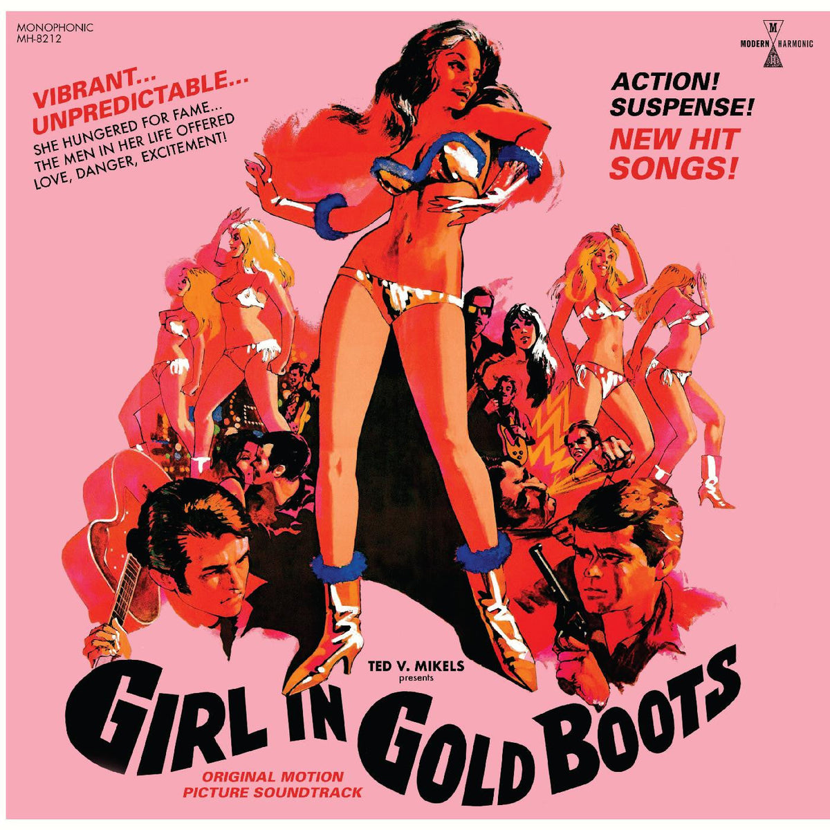 Various Artists - Girl In Gold Boots Original Motion Picture Soundtrack (Gold Vinyl) Vinyl Record