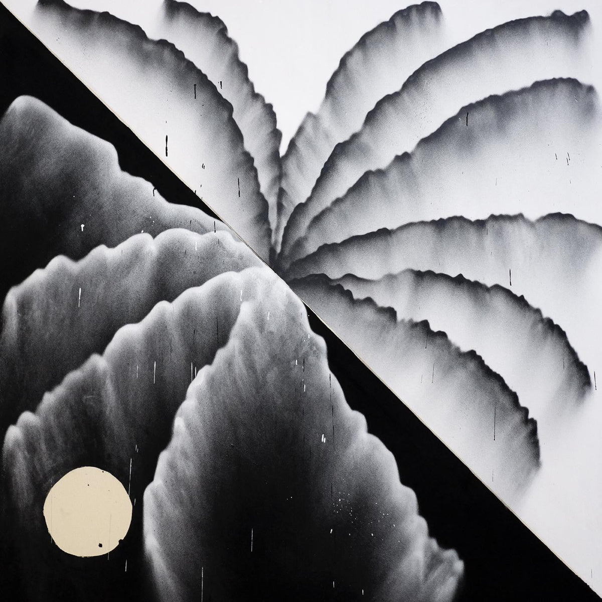 Shlohmo - Heaven Inc\. (Red/Black Blob Vinyl) Vinyl Record