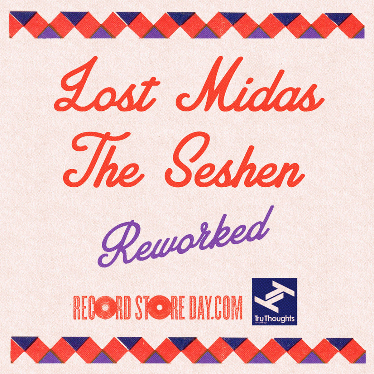 Lost Midas / The Seshen - Reworked - 7" (Splatter Vinyl) Vinyl Record