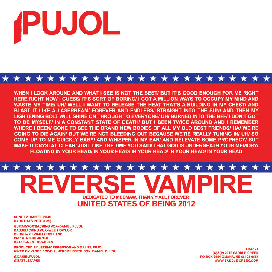 Reverse Vampire Vinyl Record