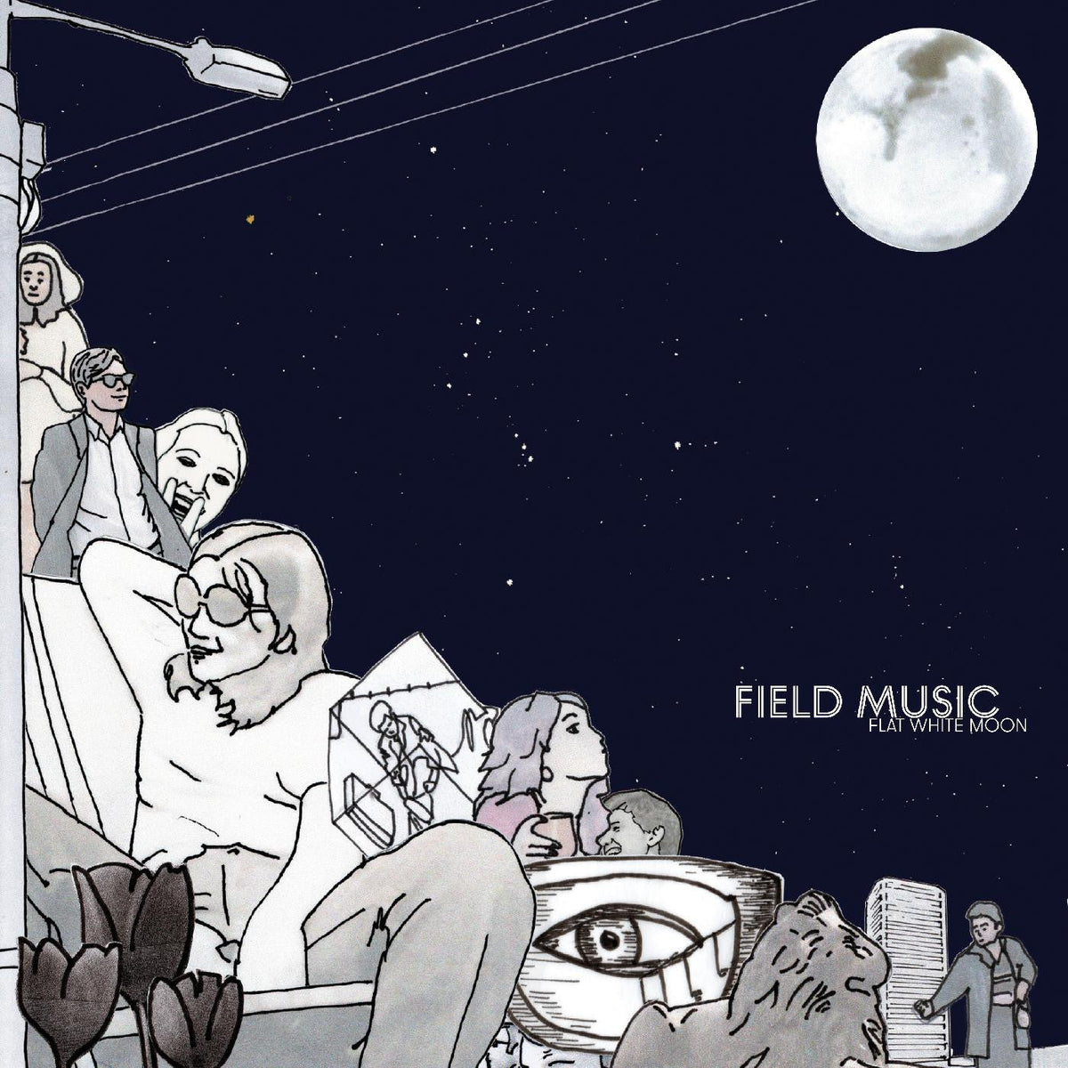 Field Music - Flat White Moon (Indie Exclusive, Clear Vinyl) Vinyl Record