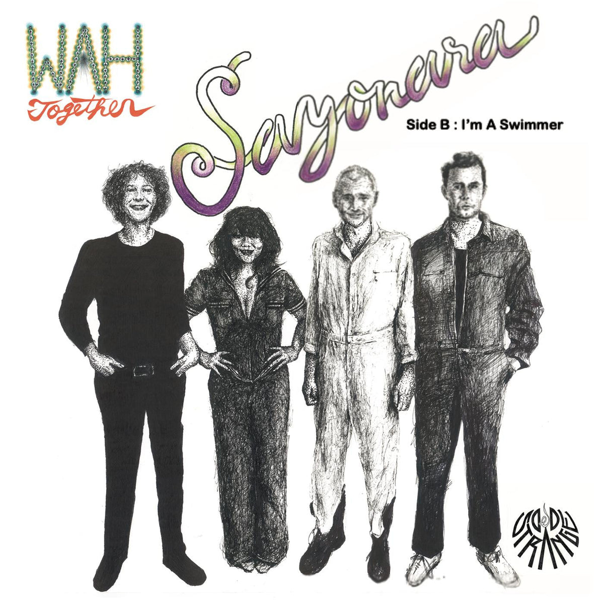 Wah Together - Sayonara/I'm A Swimmer (Indie Exclusive, White Vinyl) Vinyl Record