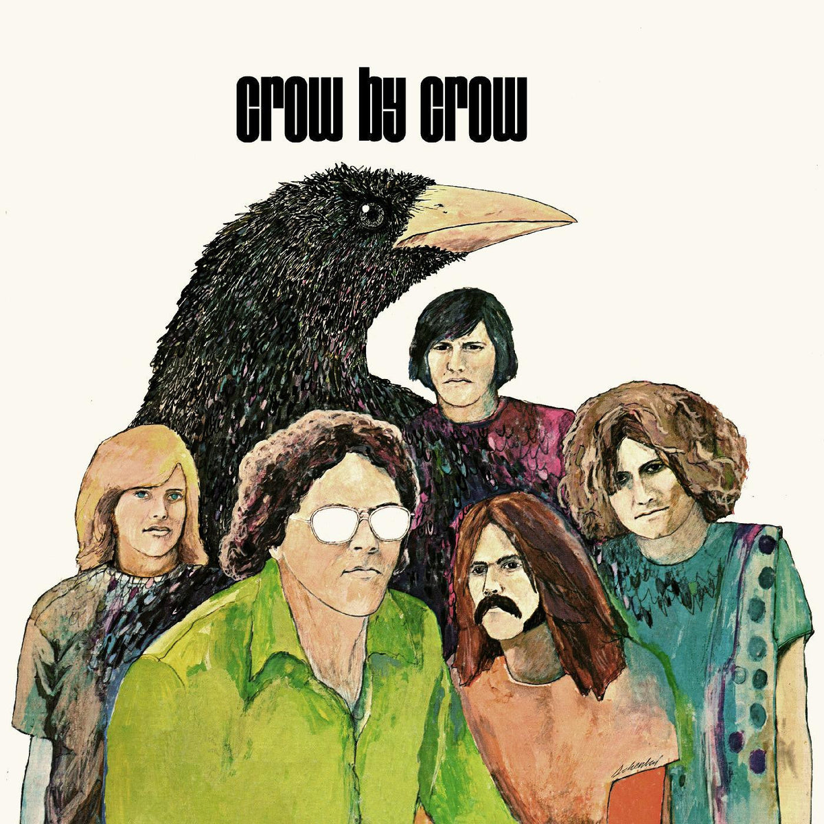 Crow - Crow By Crow (Green Vinyl) Vinyl Record