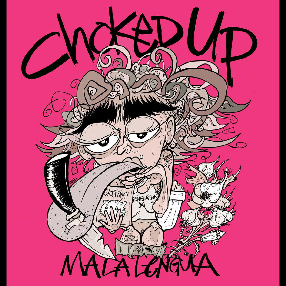 Choked Up - Mala Lengua (Pink Vinyl) Vinyl Record