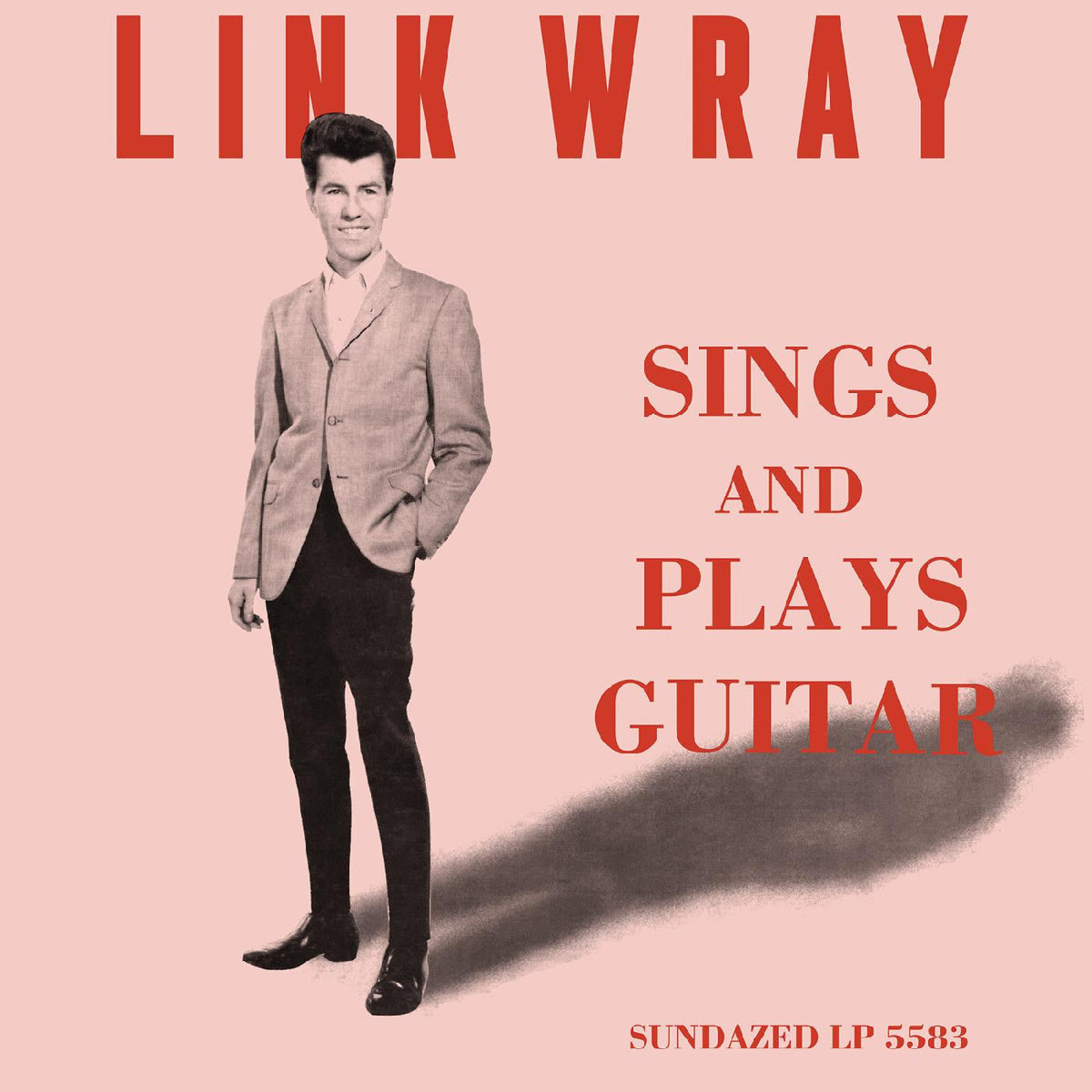Link Wray - Sings And Plays Guitar (Pink Vinyl) Vinyl Record