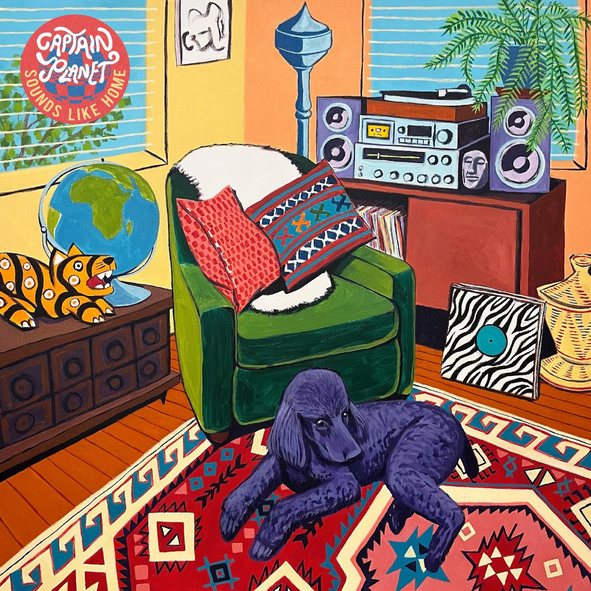 Captain Planet - Sounds Like Home (Blue Vinyl) Vinyl Record
