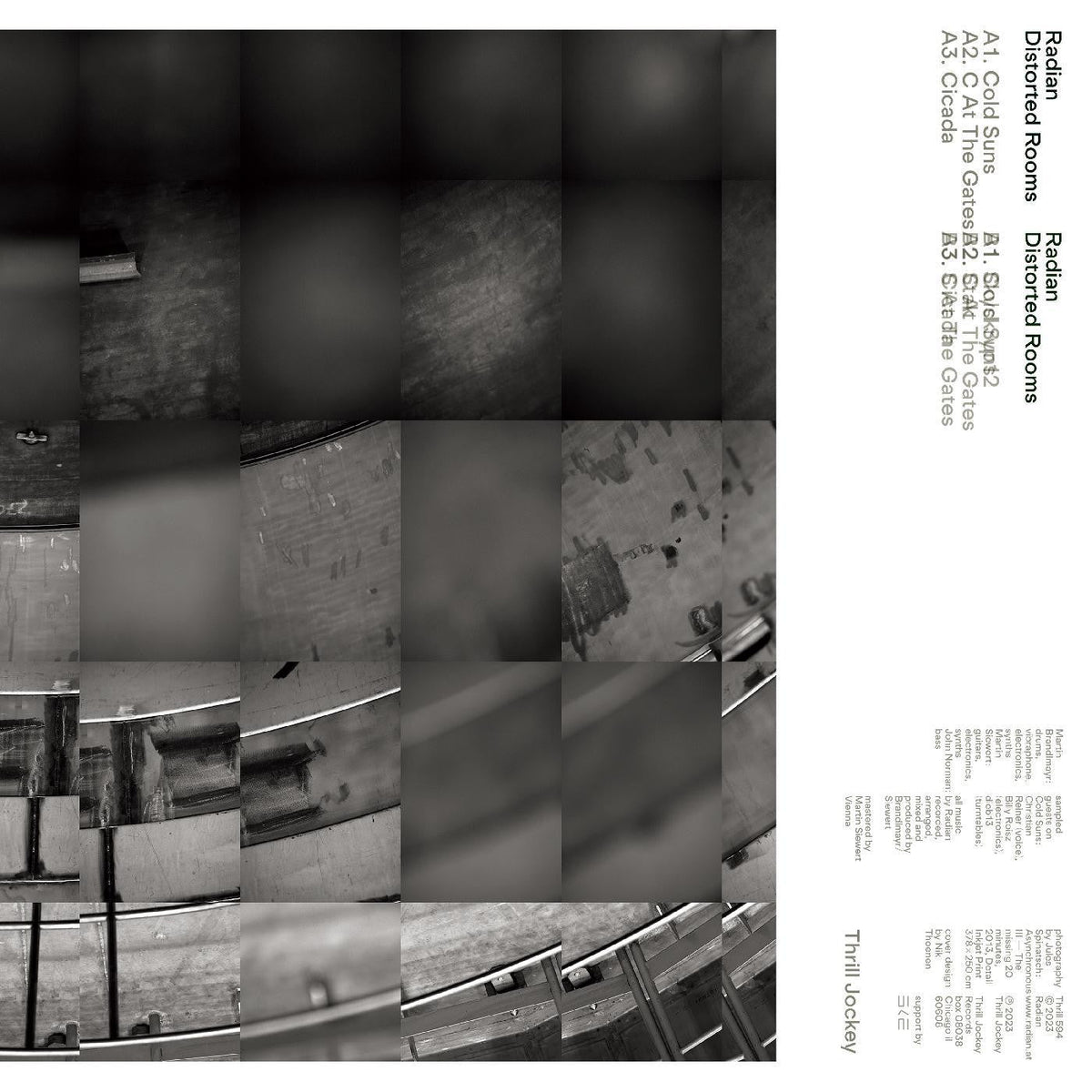 Radian - Distorted Rooms (Indie Exclusive, White Vinyl) Vinyl Record