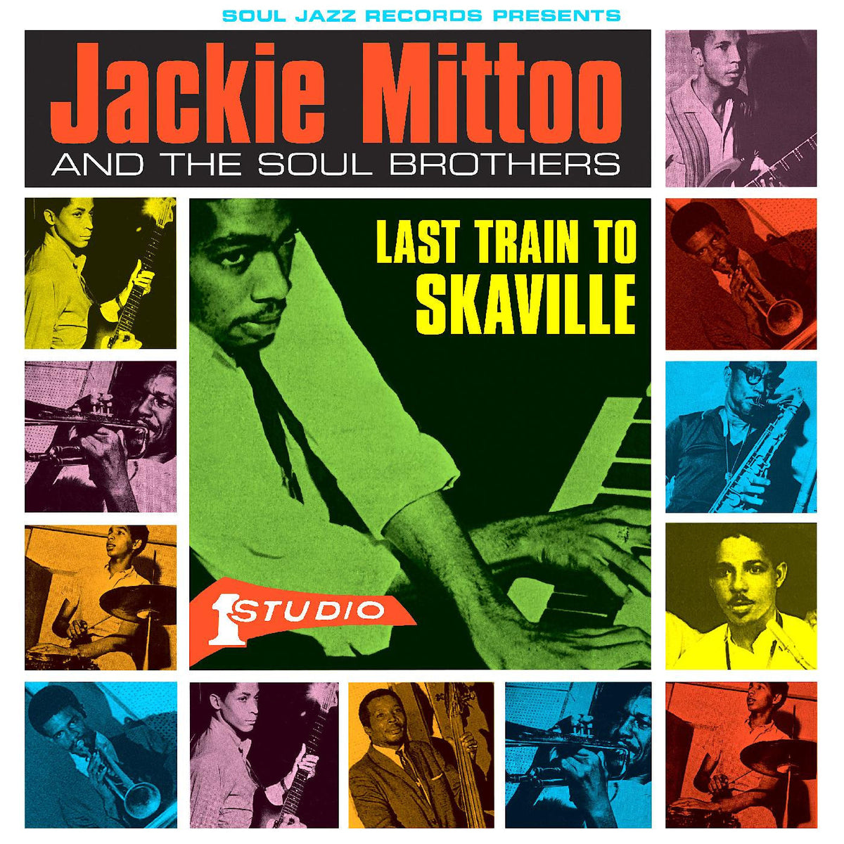 Mittoo, Jackie and the Soul Brothers - Last Train To Skaville (Transparent Green Vinyl) Vinyl Record