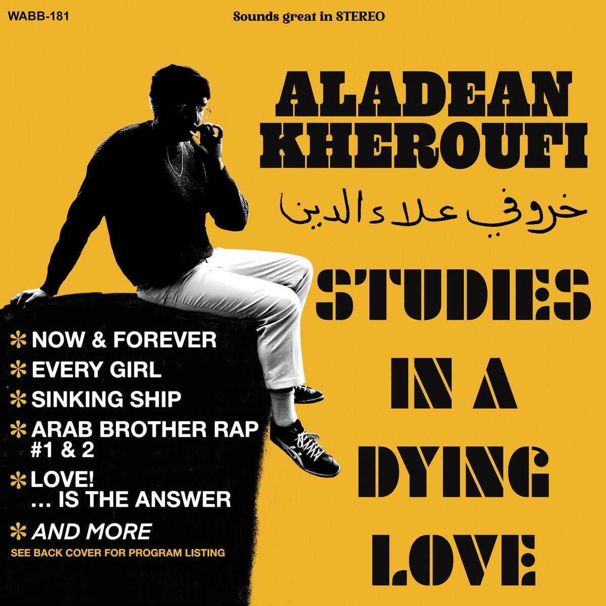 Aladean Kheroufi - Studies In A Dying Love Vinyl Record