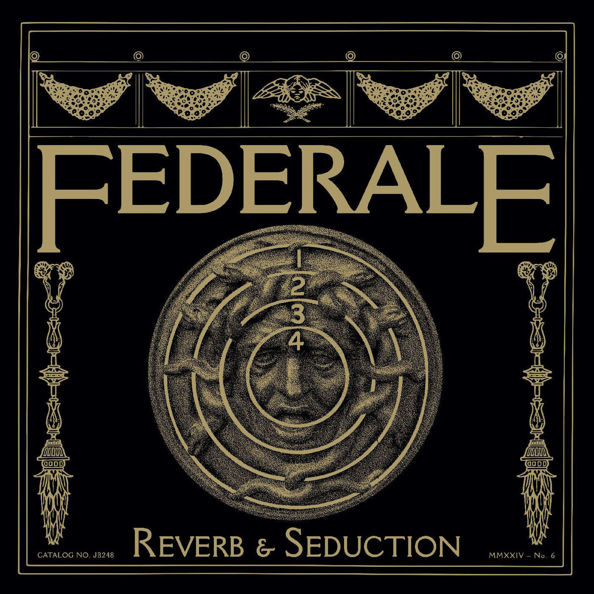 Federale - Reverb & Seduction (Burgundy Vinyl) Vinyl Record