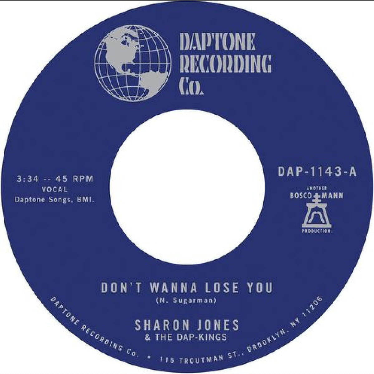 Don't Want To Lose You b/w Don't Give a Friend a Number Vinyl Record
