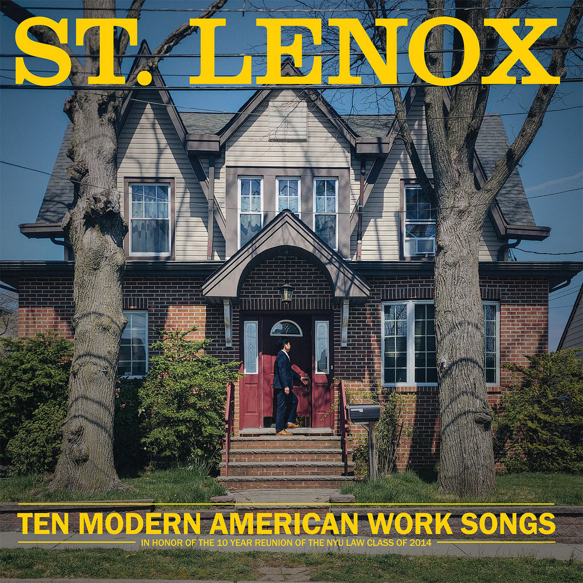St. Lenox - Ten Modern American Work Songs (Coke Bottle Clear Vinyl) Vinyl Record