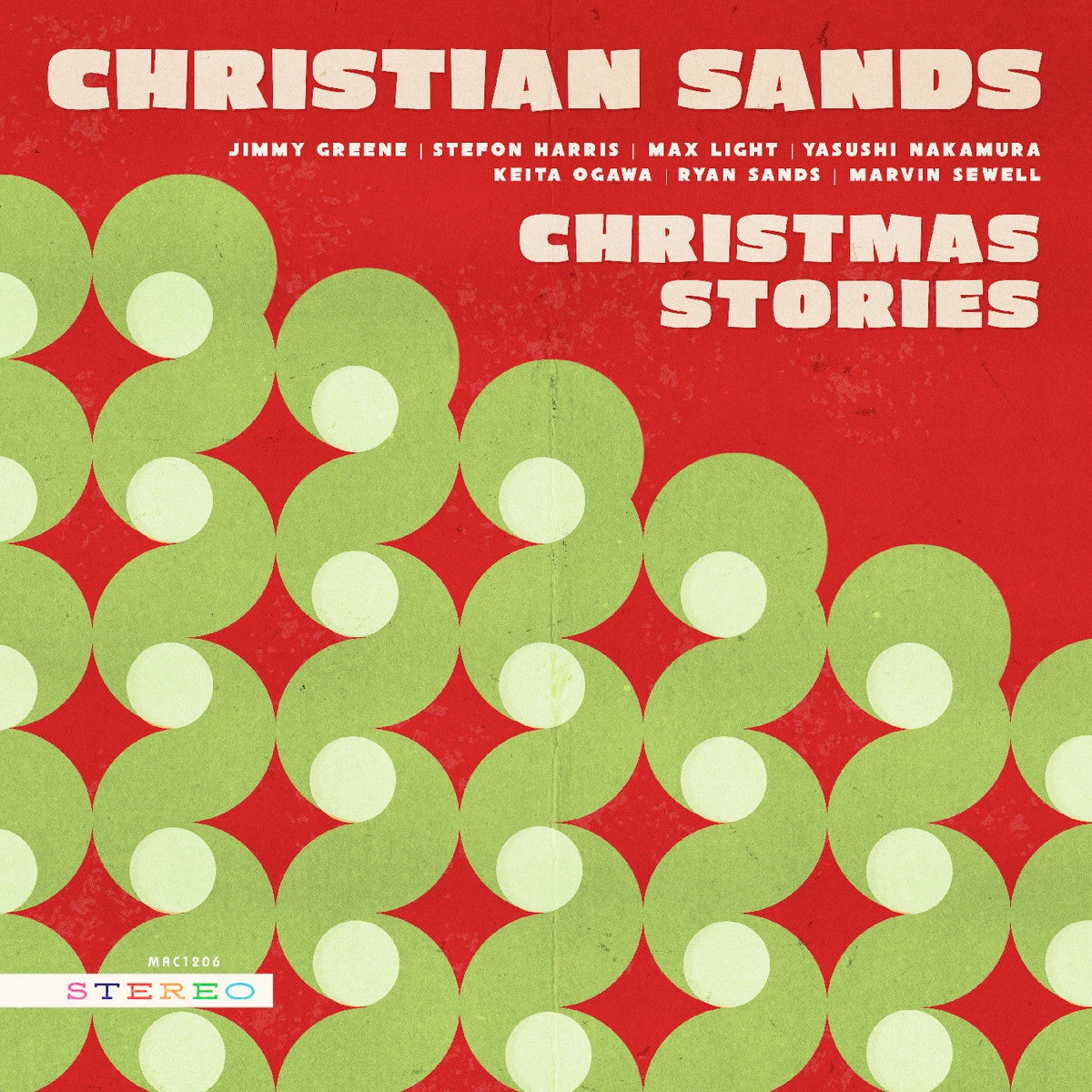 Christian Sands - Christmas Stories (Selections) (Translucent Red Vinyl) Vinyl Record