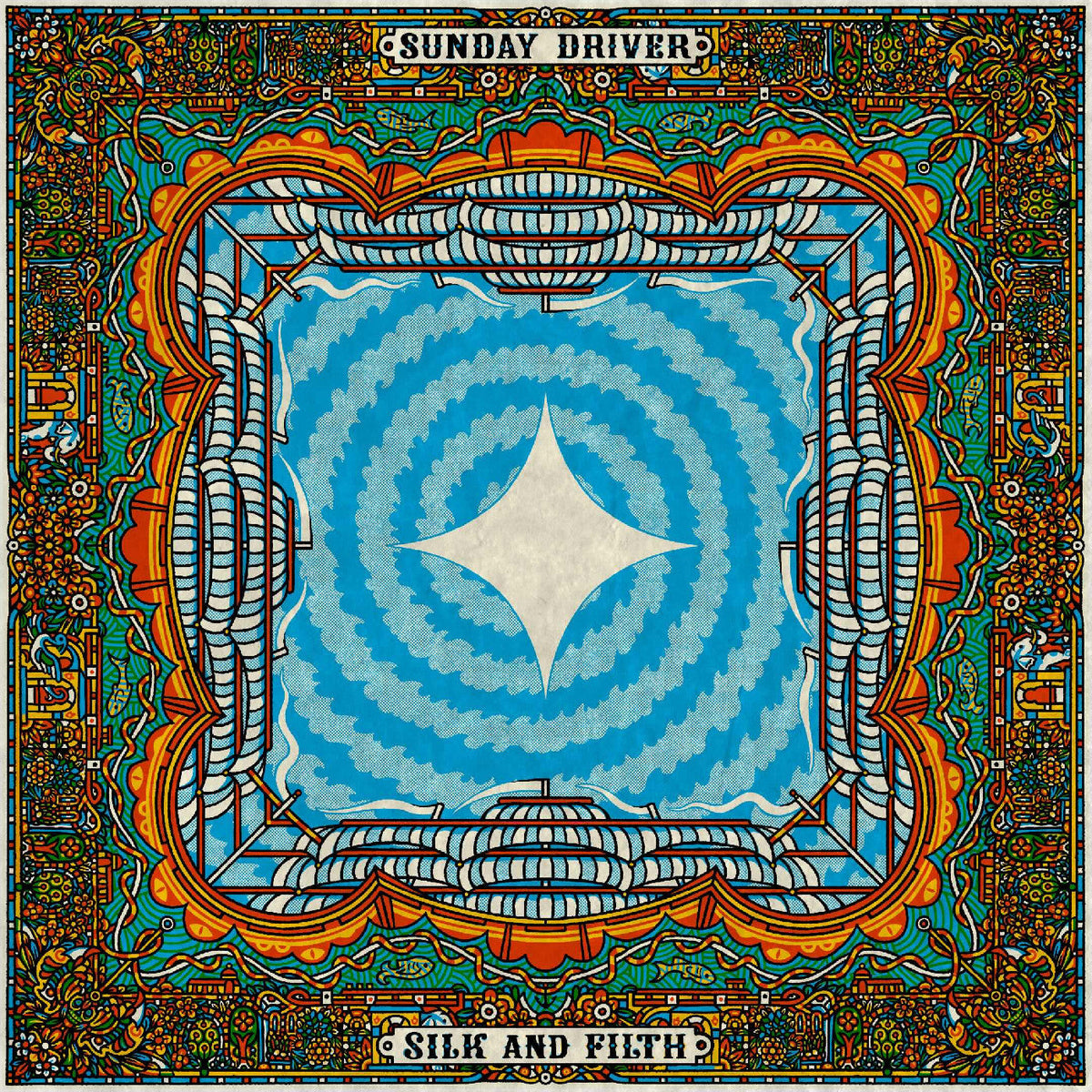 Sunday Driver - Silk and Filth (Indie Exclusive, Orange Vinyl) Vinyl Record