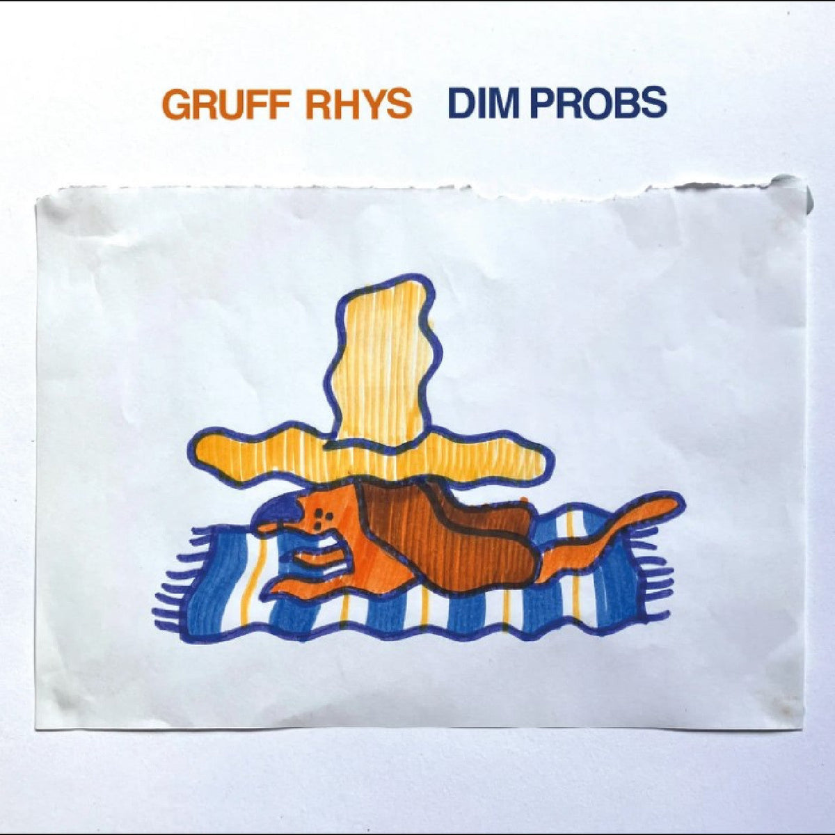 Gruff Rhys - Dim Probs (Indie Exclusive, Orange Vinyl) Vinyl Record
