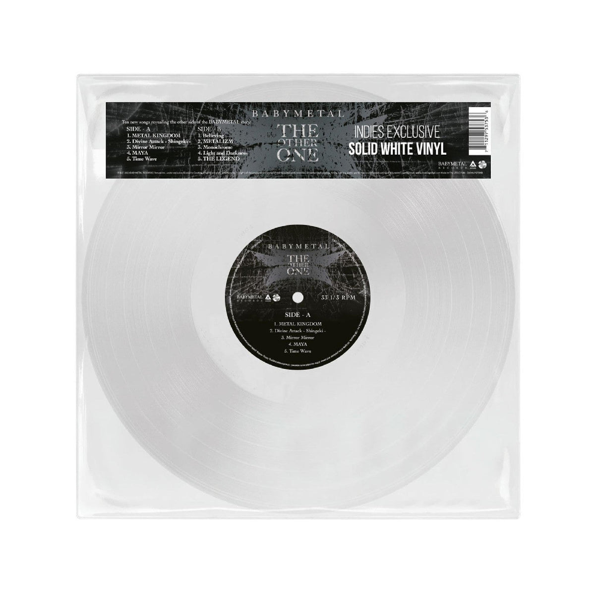 BABYMETAL - THE OTHER ONE (Indie Exclusive, White Vinyl) Vinyl Record
