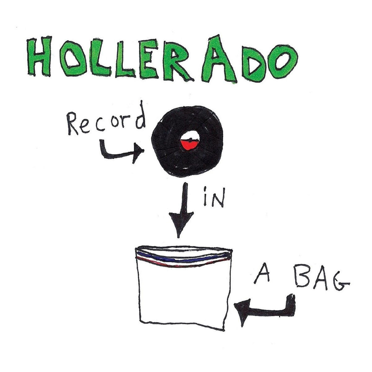 Hollerado - Record In A Bag (Gold Vinyl) Vinyl Record